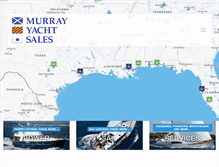 Tablet Screenshot of murrayyachtsales.com